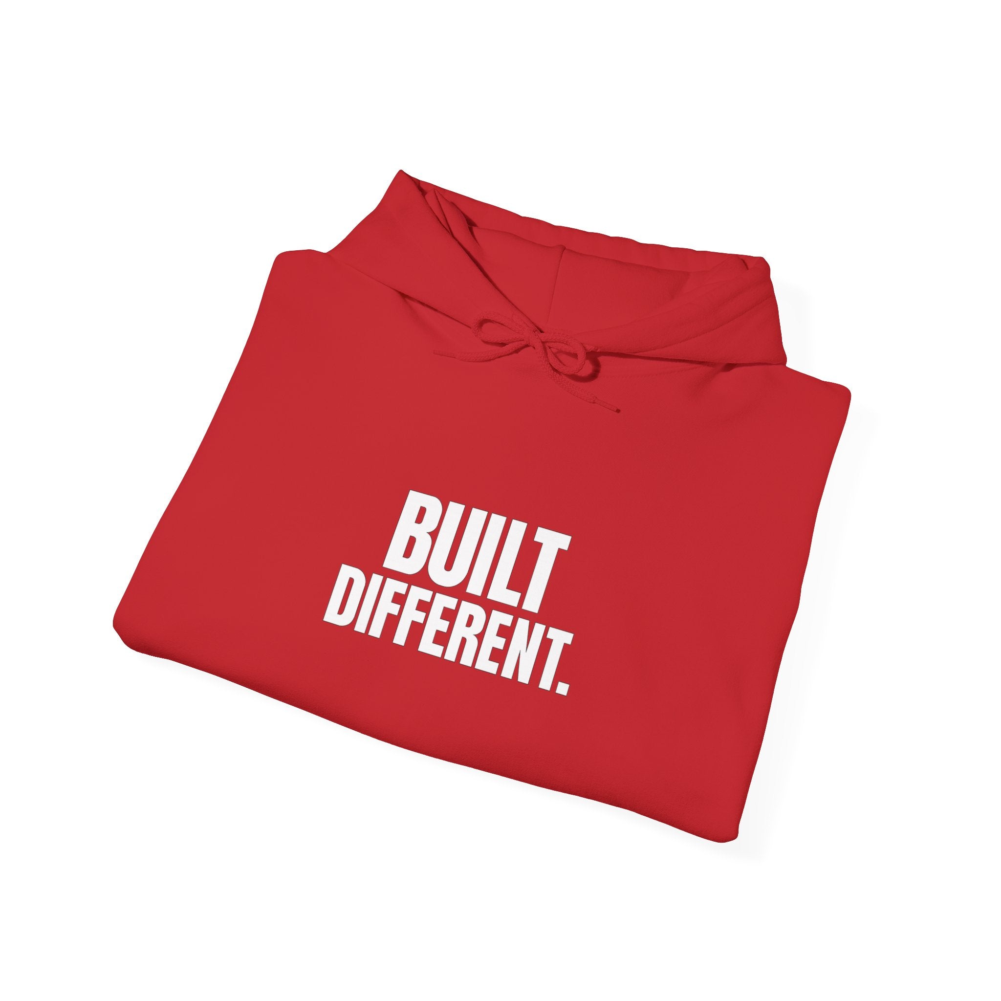 Built Different Hoodie - "Built Different. Not For Everyone" Motivational Gym Hoodie