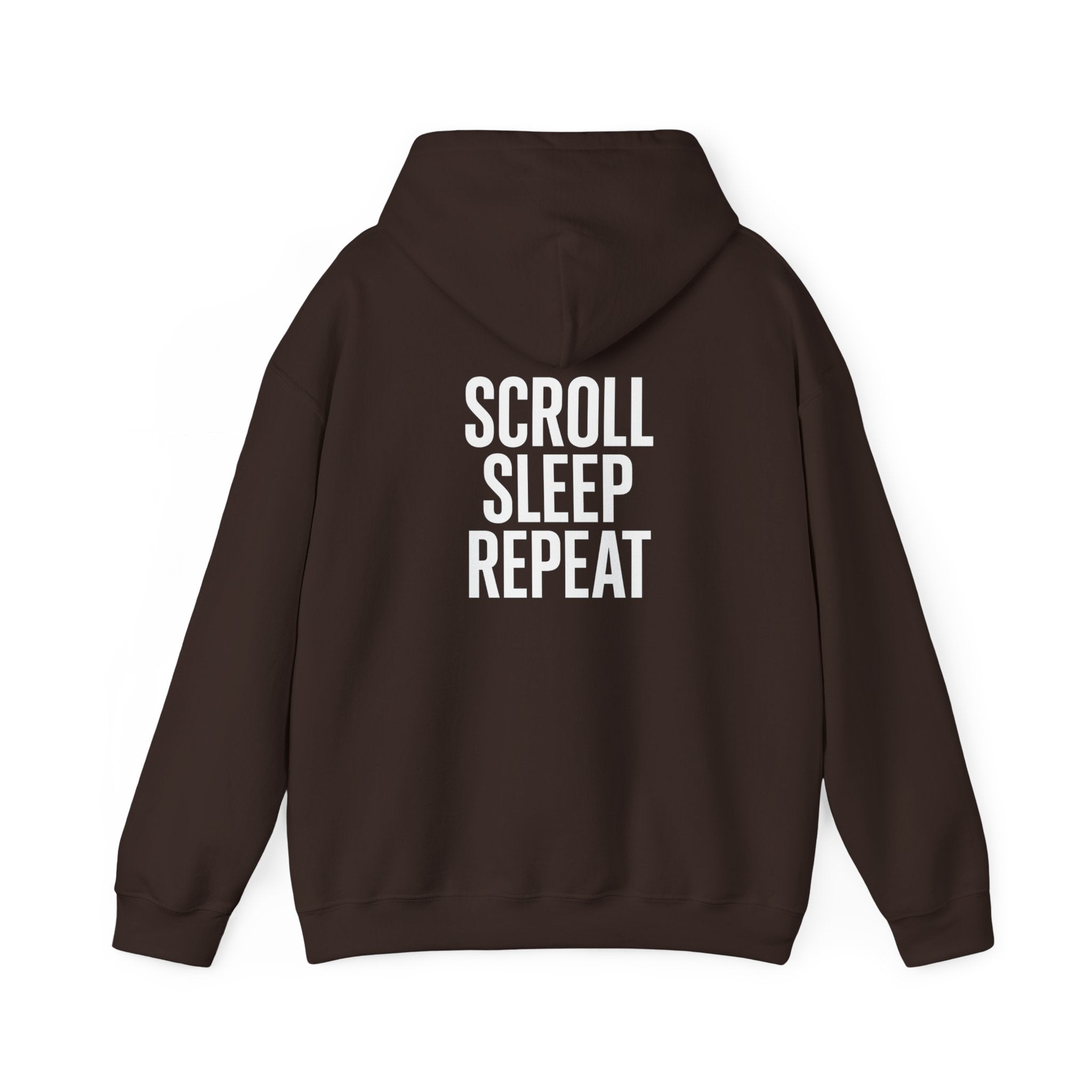 Hoodie — Scroll Sleep Repeat Graphic Pullover