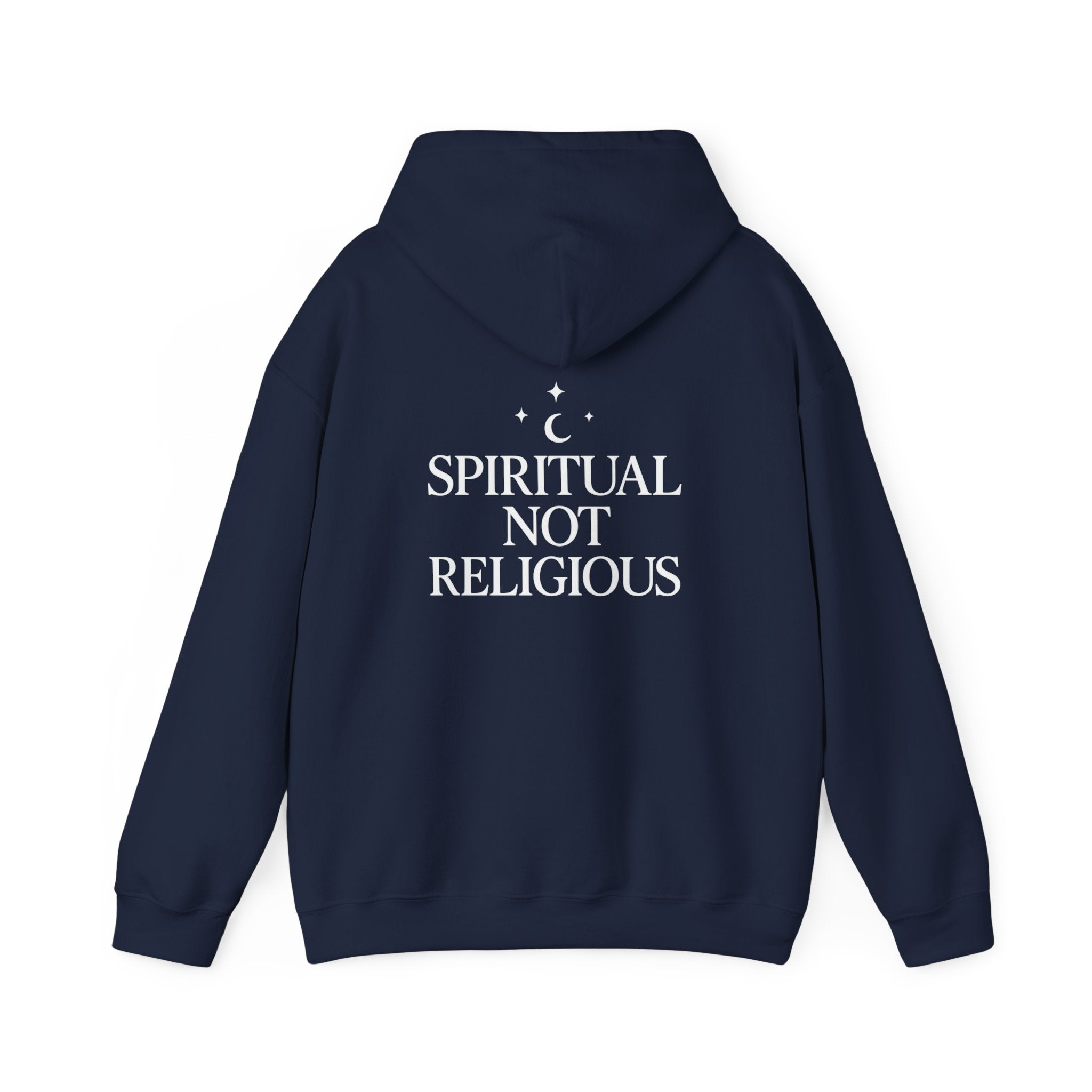 Spiritual, Not Religious Hoodie — Minimal Celtic Knot Spirituality Sweatshirt