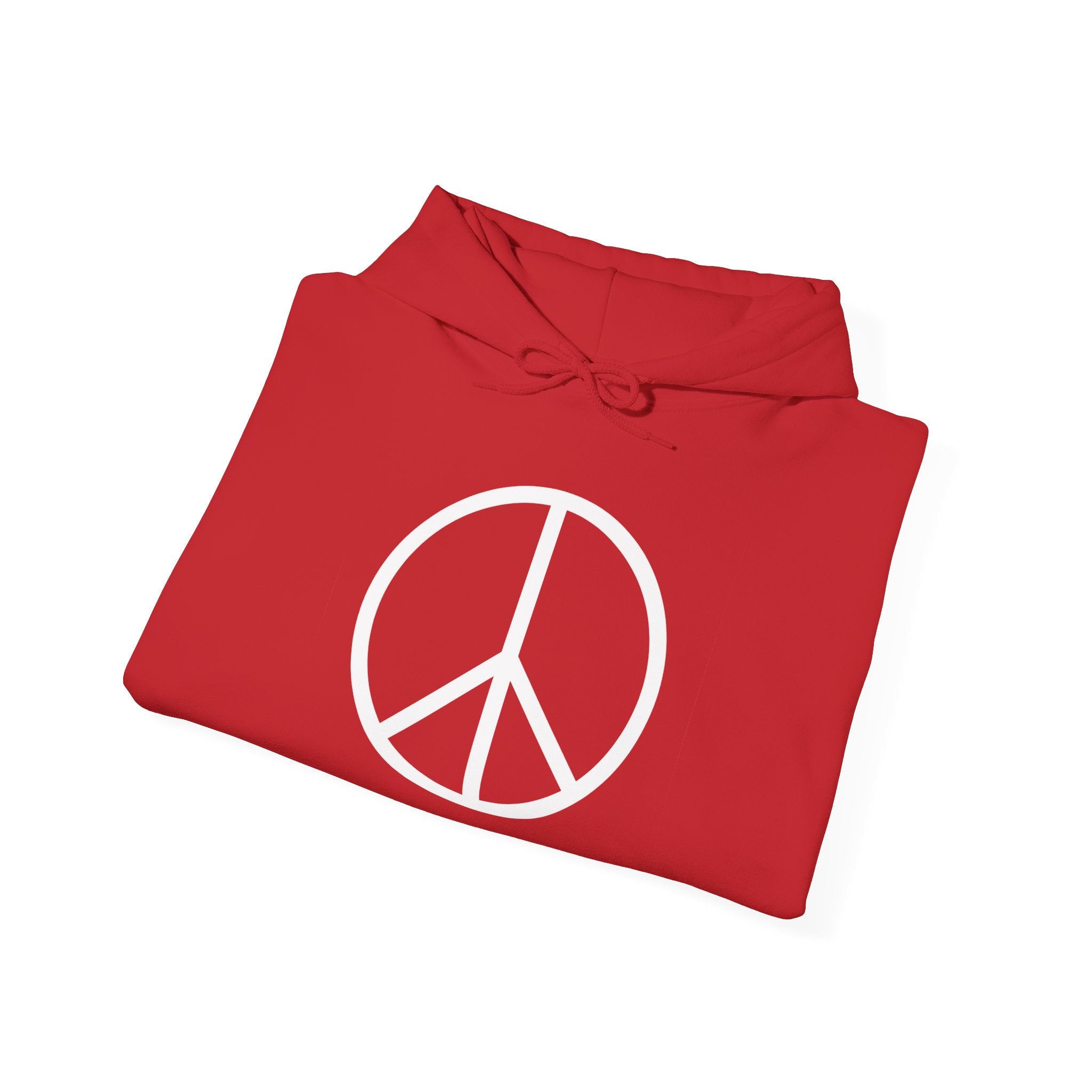 Protect Your Peace Hoodie — Minimal Peace Sign Pullover with "Protect Your Peace." Back Print