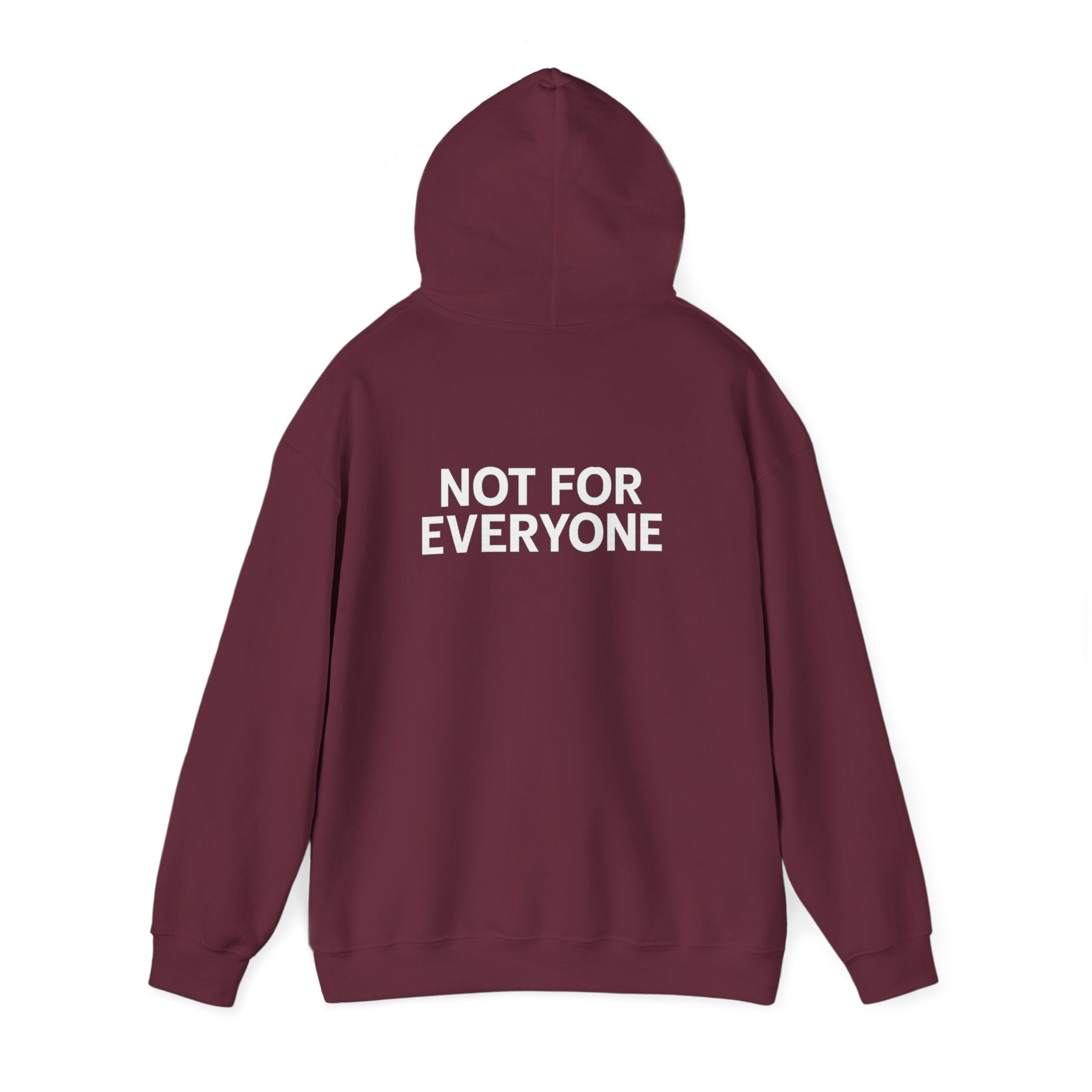 Built Different Hoodie - "Built Different. Not For Everyone" Motivational Gym Hoodie