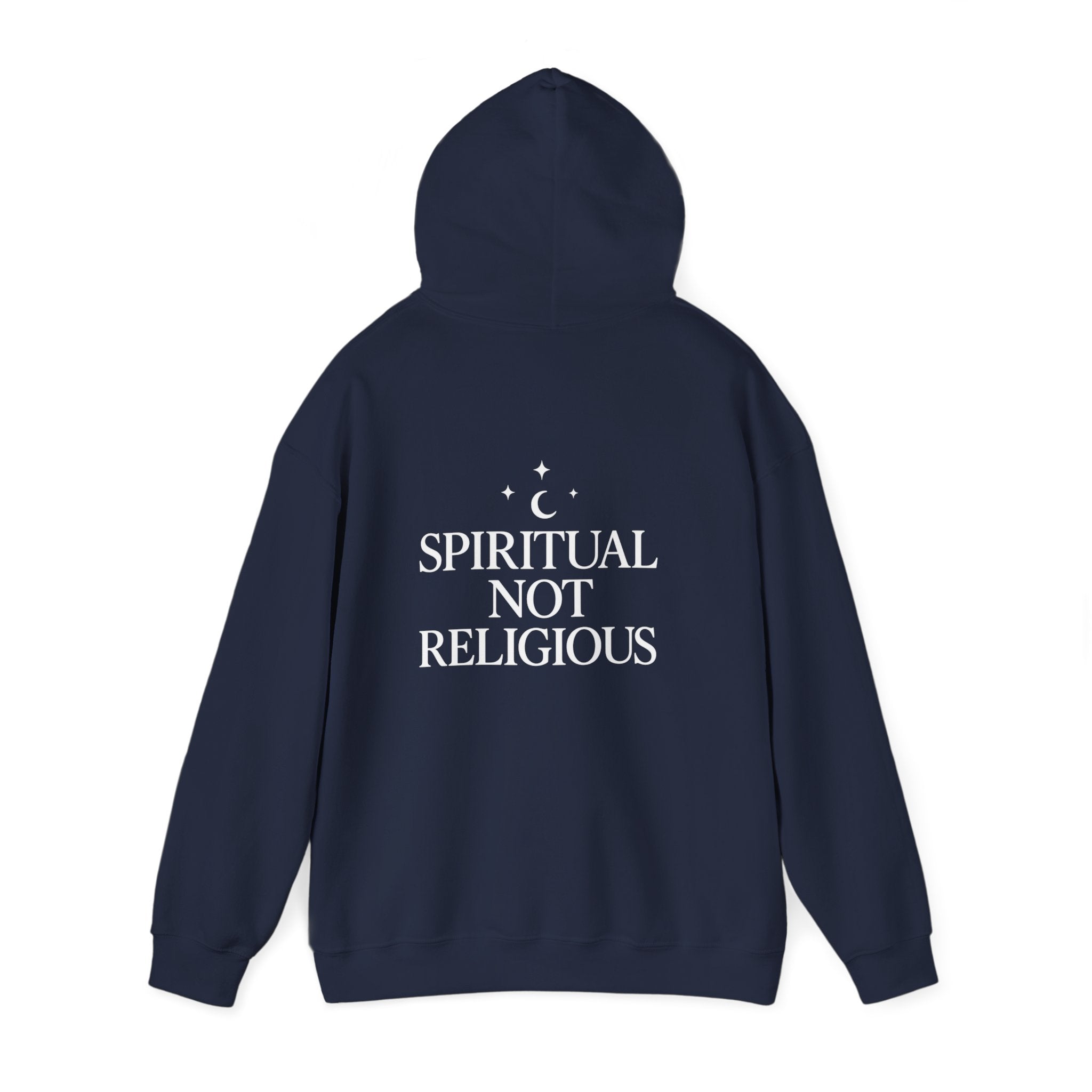 Spiritual, Not Religious Hoodie — Minimal Celtic Knot Spirituality Sweatshirt