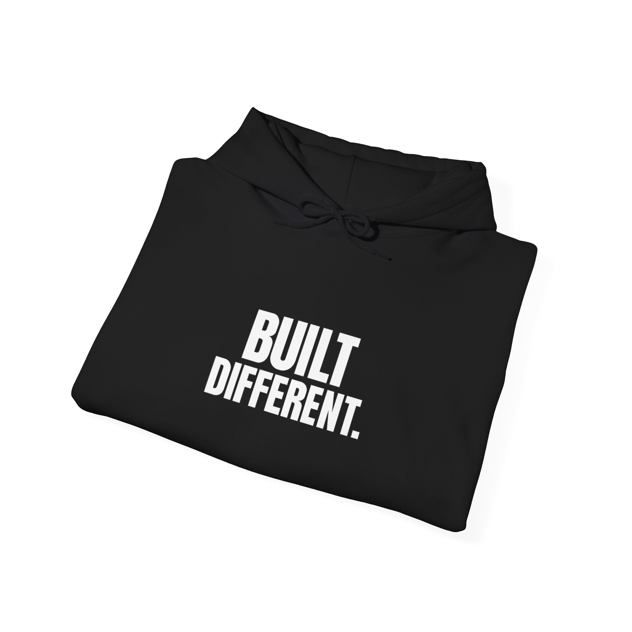 Built Different Hoodie - "Built Different. Not For Everyone" Motivational Gym Hoodie