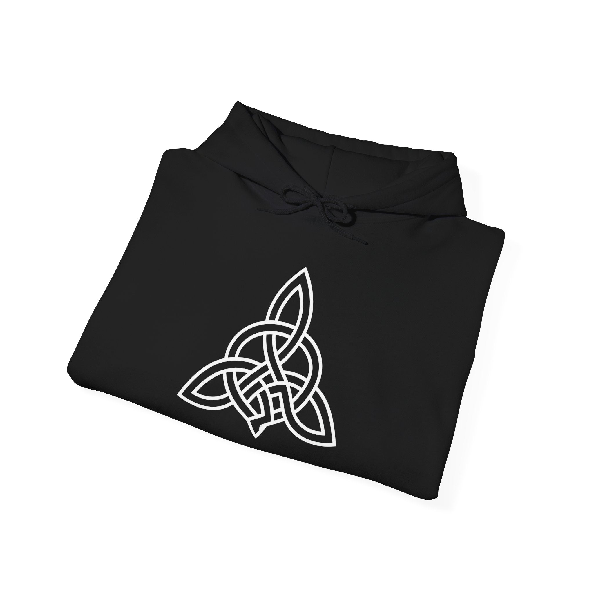 Spiritual, Not Religious Hoodie — Minimal Celtic Knot Spirituality Sweatshirt