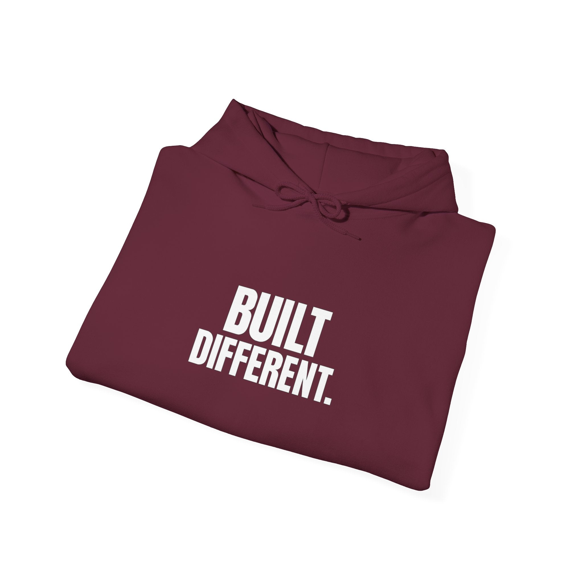 Built Different Hoodie - "Built Different. Not For Everyone" Motivational Gym Hoodie