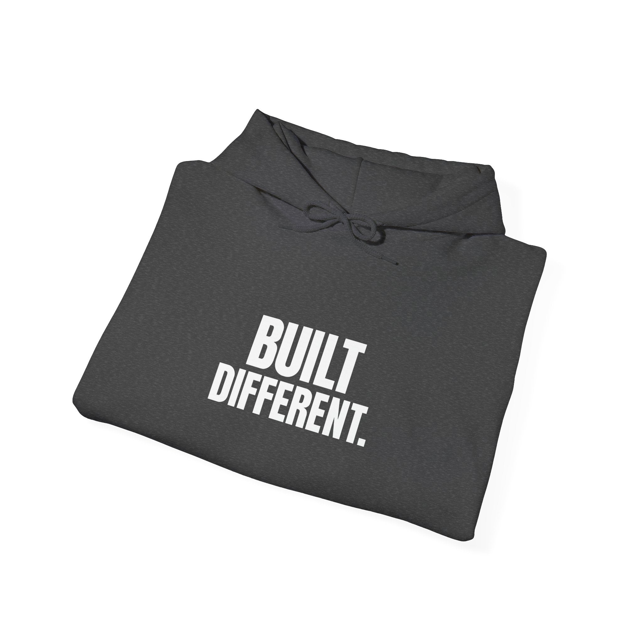 Built Different Hoodie - "Built Different. Not For Everyone" Motivational Gym Hoodie
