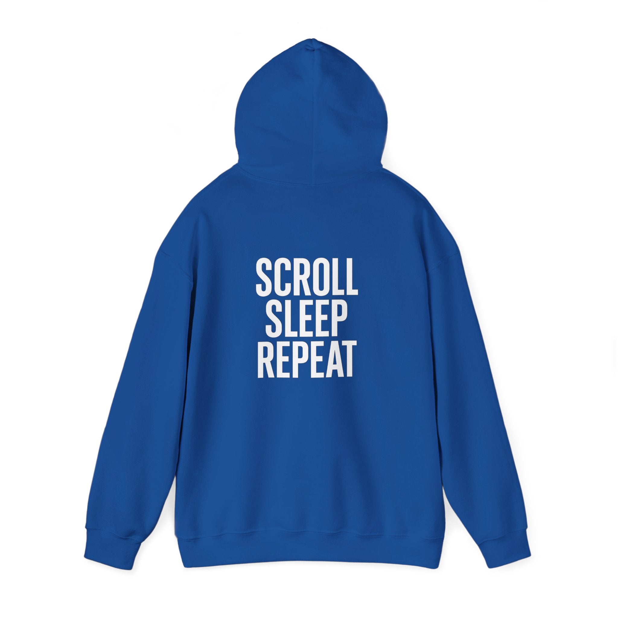 Hoodie — Scroll Sleep Repeat Graphic Pullover