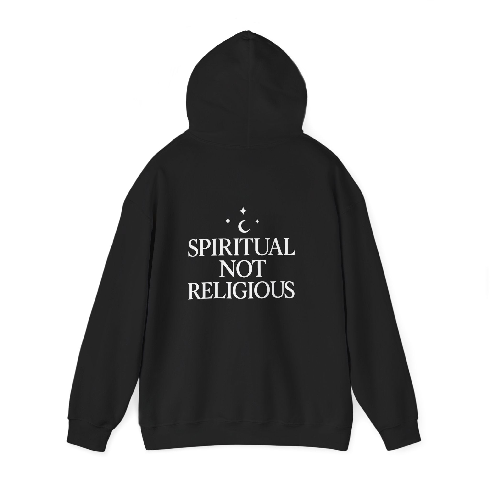 Spiritual, Not Religious Hoodie — Minimal Celtic Knot Spirituality Sweatshirt