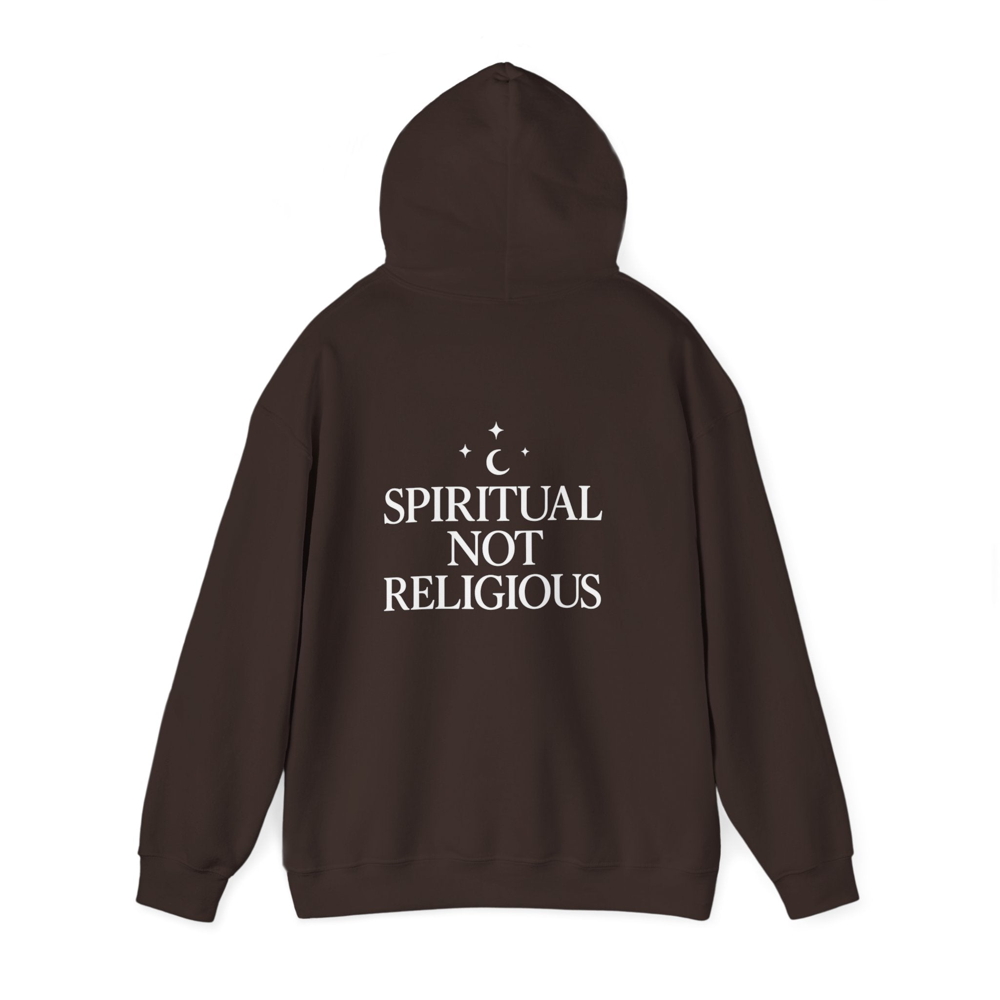 Spiritual, Not Religious Hoodie — Minimal Celtic Knot Spirituality Sweatshirt