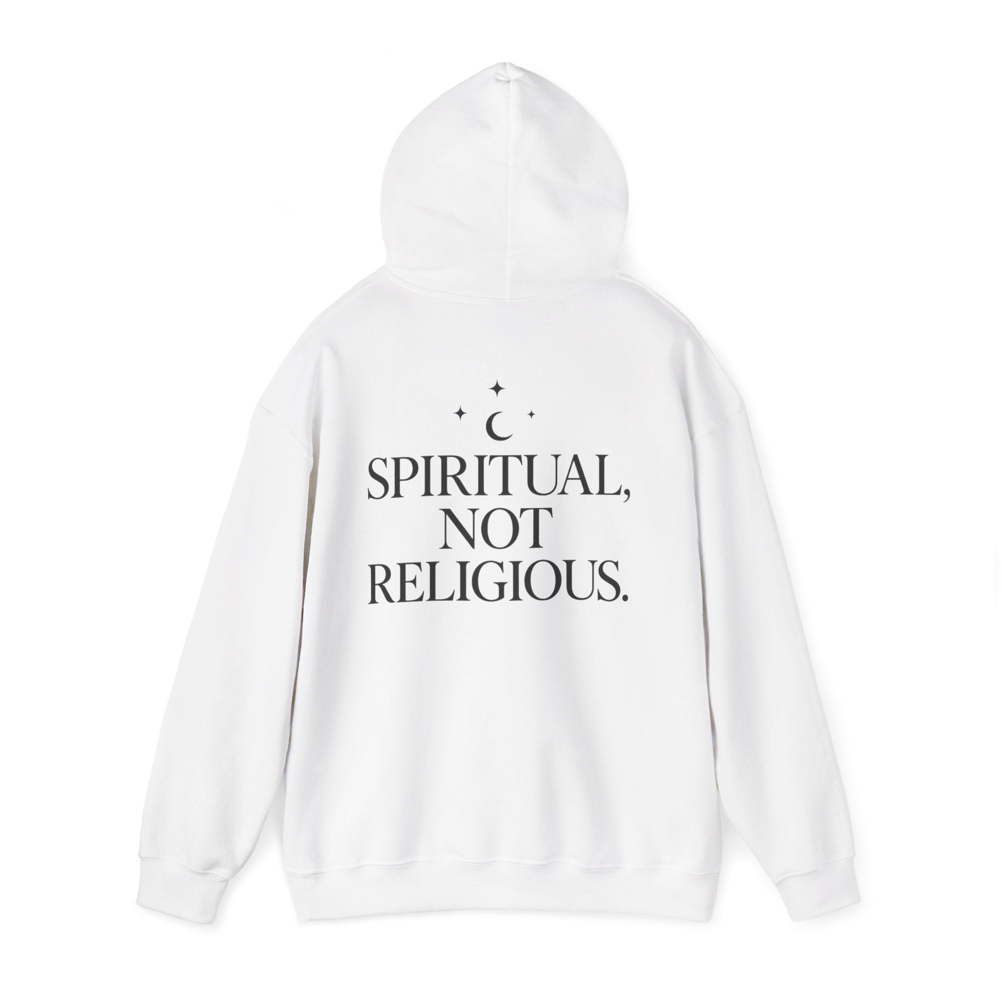 Spiritual, Not Religious Hoodie — Minimal Celtic Knot Spirituality Sweatshirt