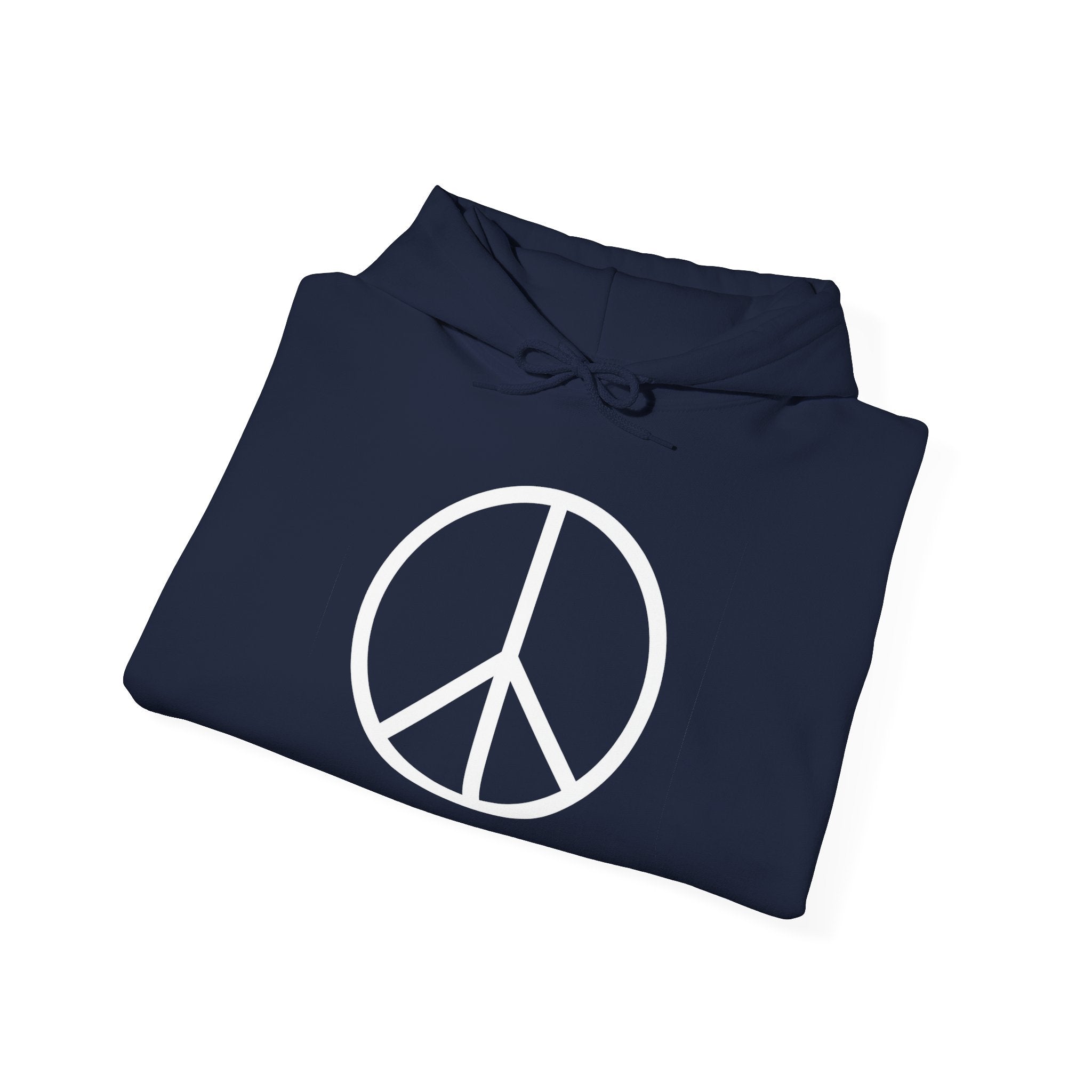 Protect Your Peace Hoodie — Minimal Peace Sign Pullover with "Protect Your Peace." Back Print