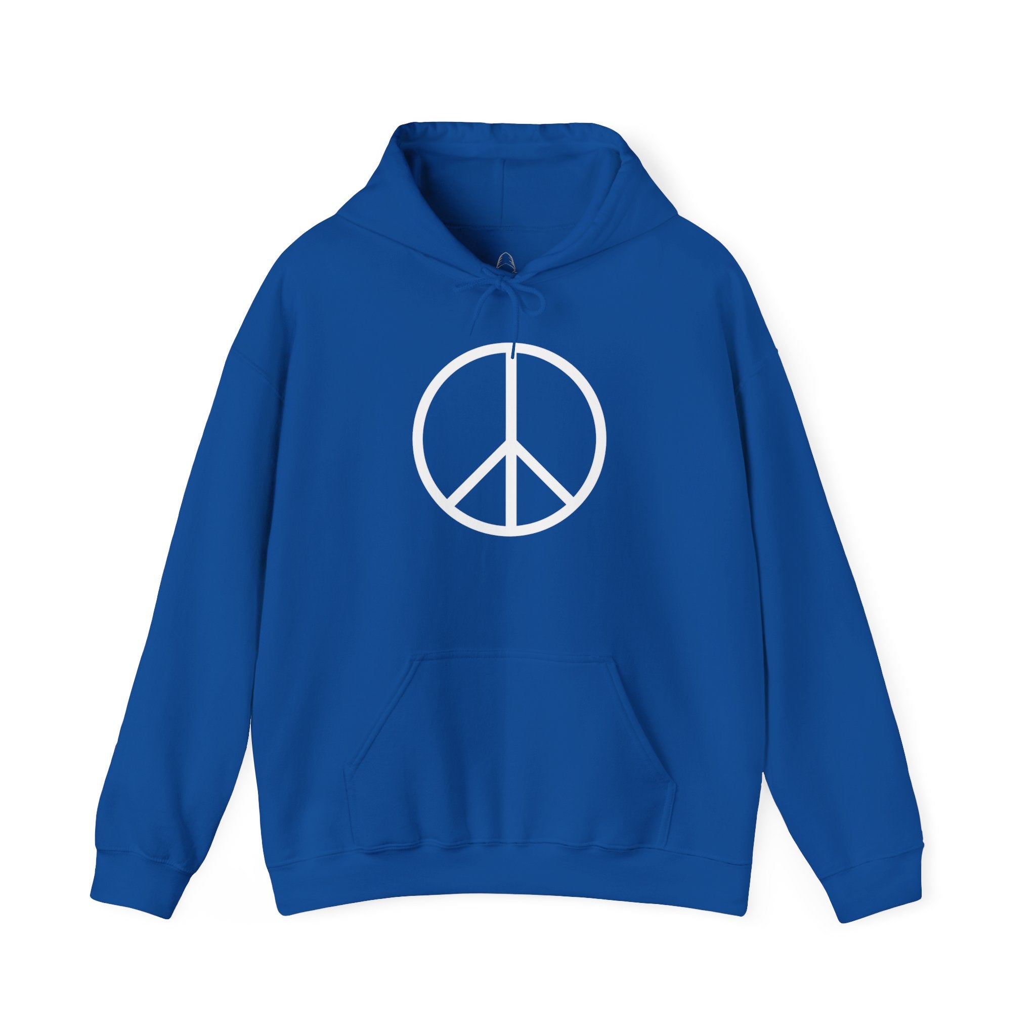 Protect Your Peace Hoodie — Minimal Peace Sign Pullover with "Protect Your Peace." Back Print