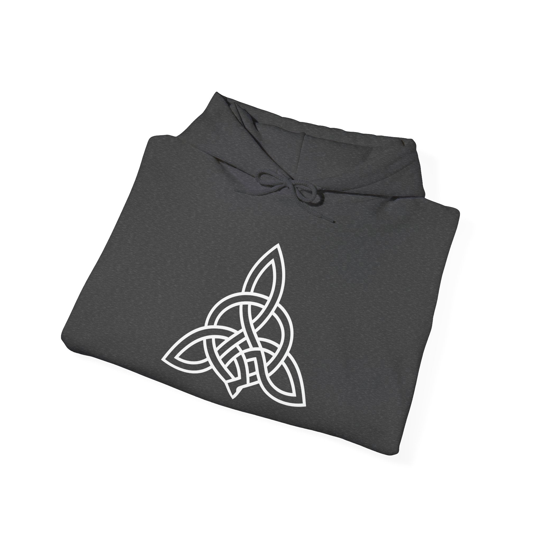 Spiritual, Not Religious Hoodie — Minimal Celtic Knot Spirituality Sweatshirt
