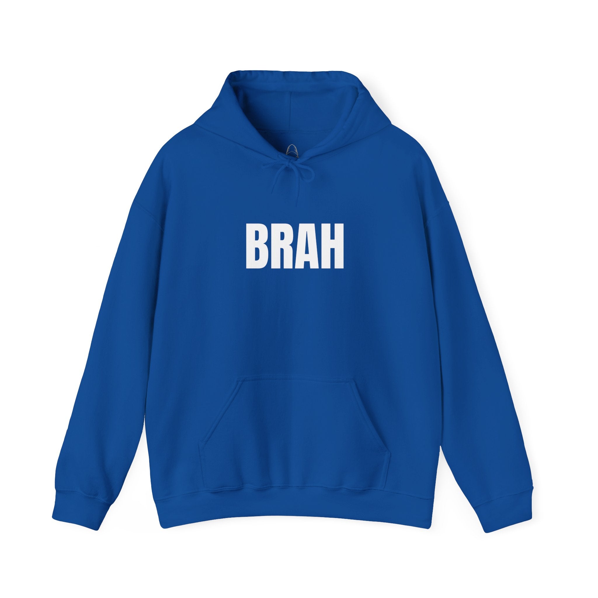 Brah Graphic Hoodie — 'BRAH' Front & 'Seriously?' Back Minimal Streetwear Pullover