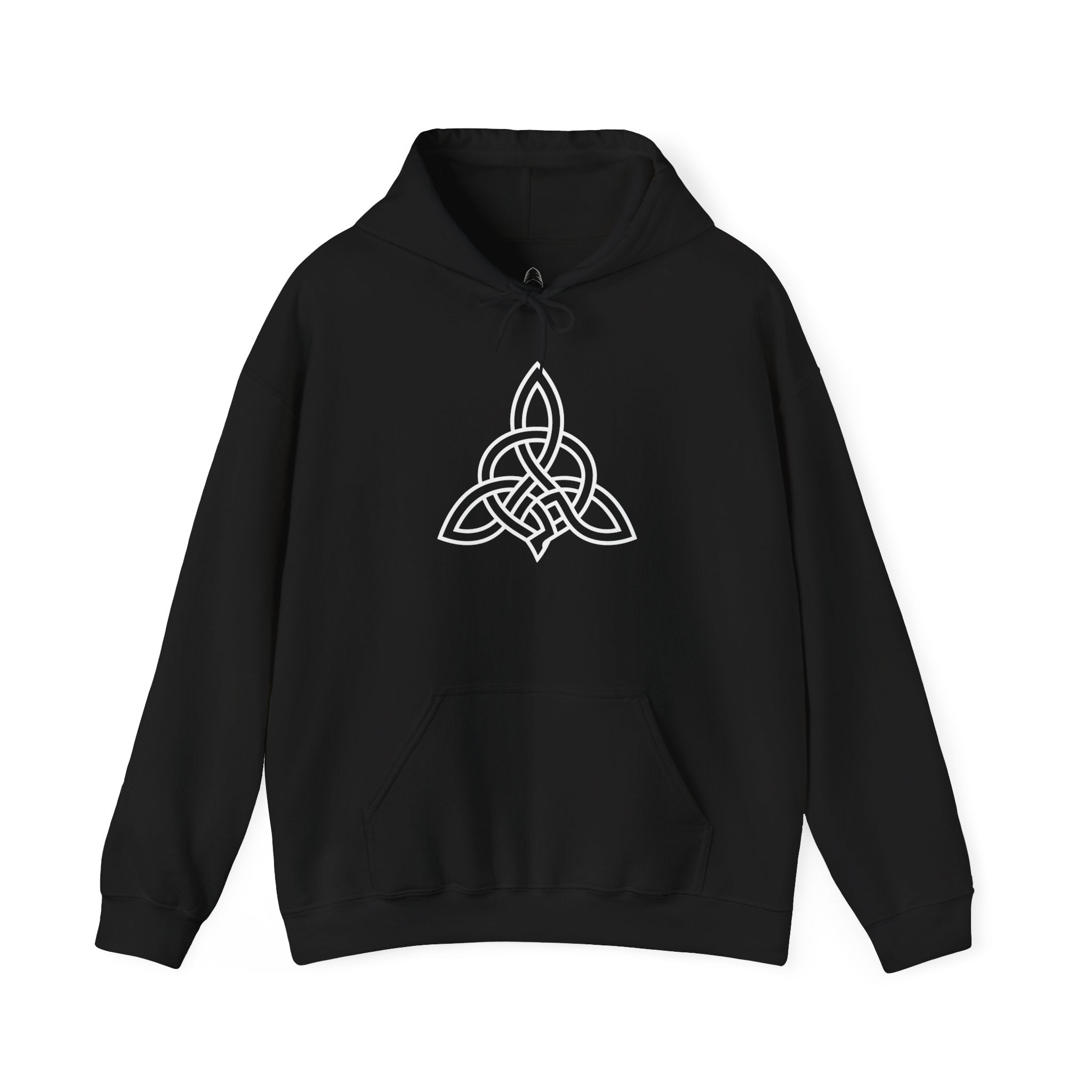 Spiritual, Not Religious Hoodie — Minimal Celtic Knot Spirituality Sweatshirt