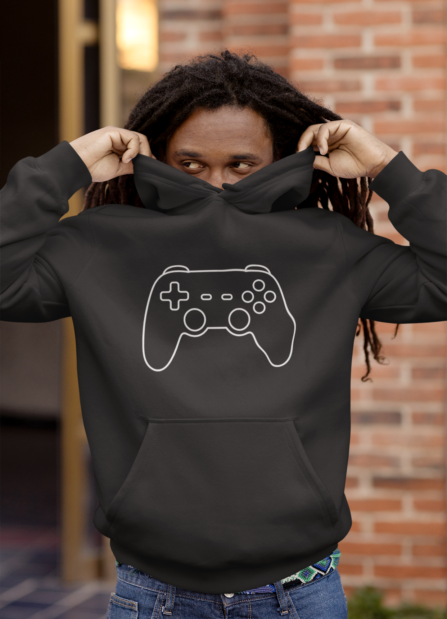 Gamer Hoodie – “I Paused My Game For This.” Pullover Hooded Sweatshirt