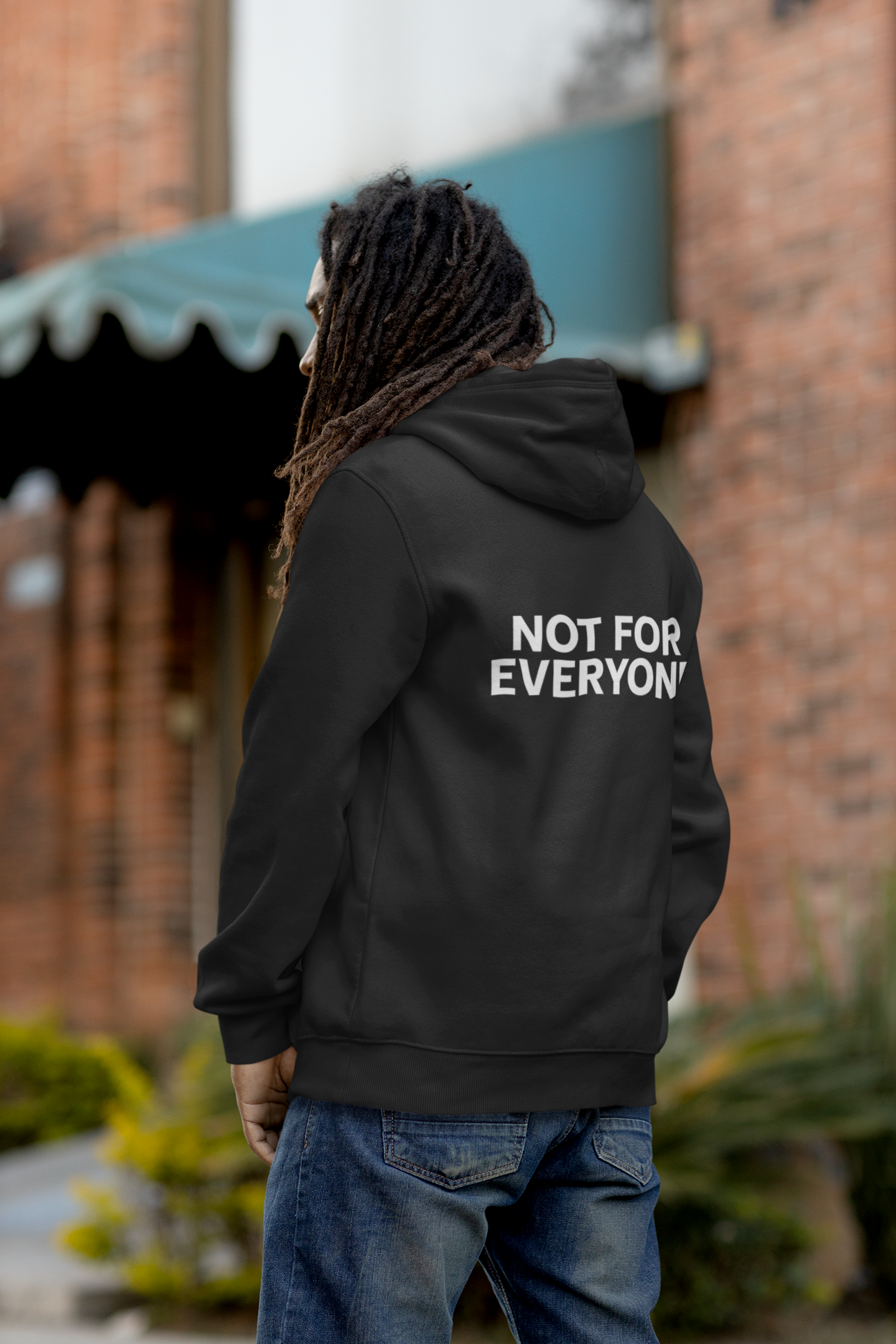 Built Different Hoodie - "Built Different. Not For Everyone" Motivational Gym Hoodie