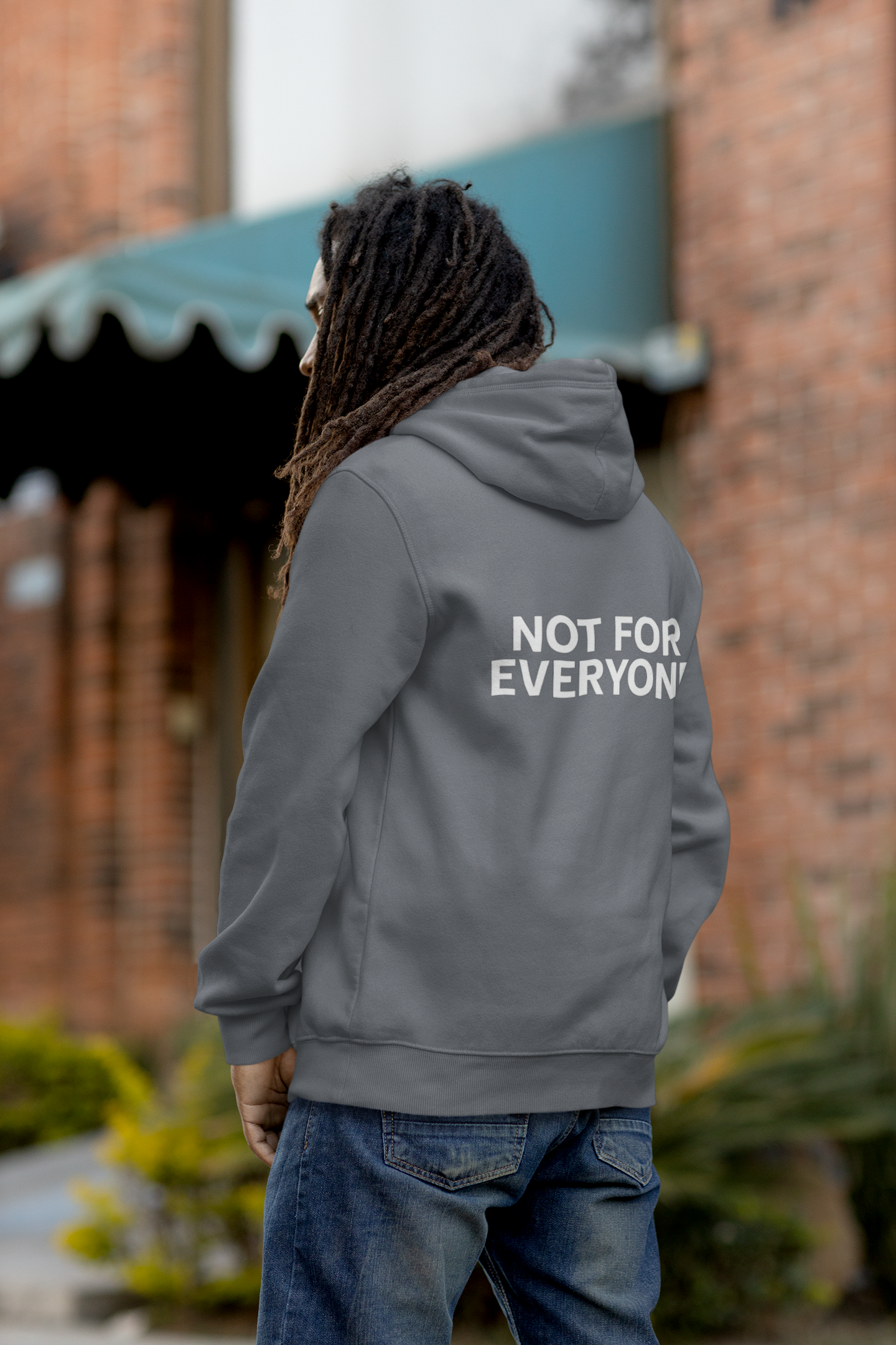 Built Different Hoodie - "Built Different. Not For Everyone" Motivational Gym Hoodie