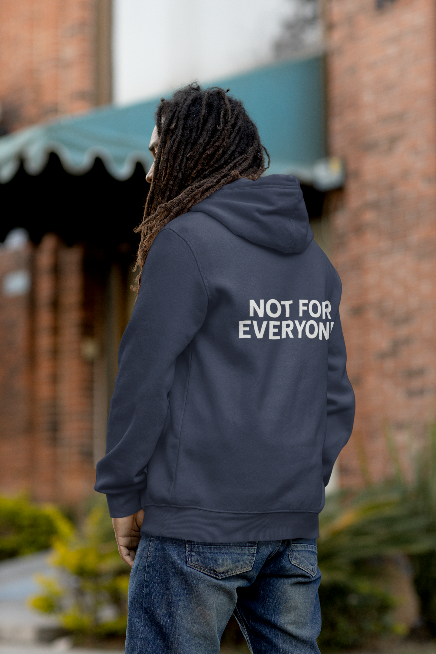Built Different Hoodie - "Built Different. Not For Everyone" Motivational Gym Hoodie