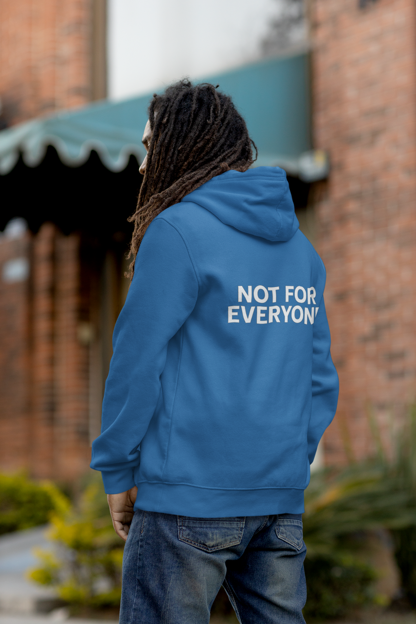 Built Different Hoodie - "Built Different. Not For Everyone" Motivational Gym Hoodie