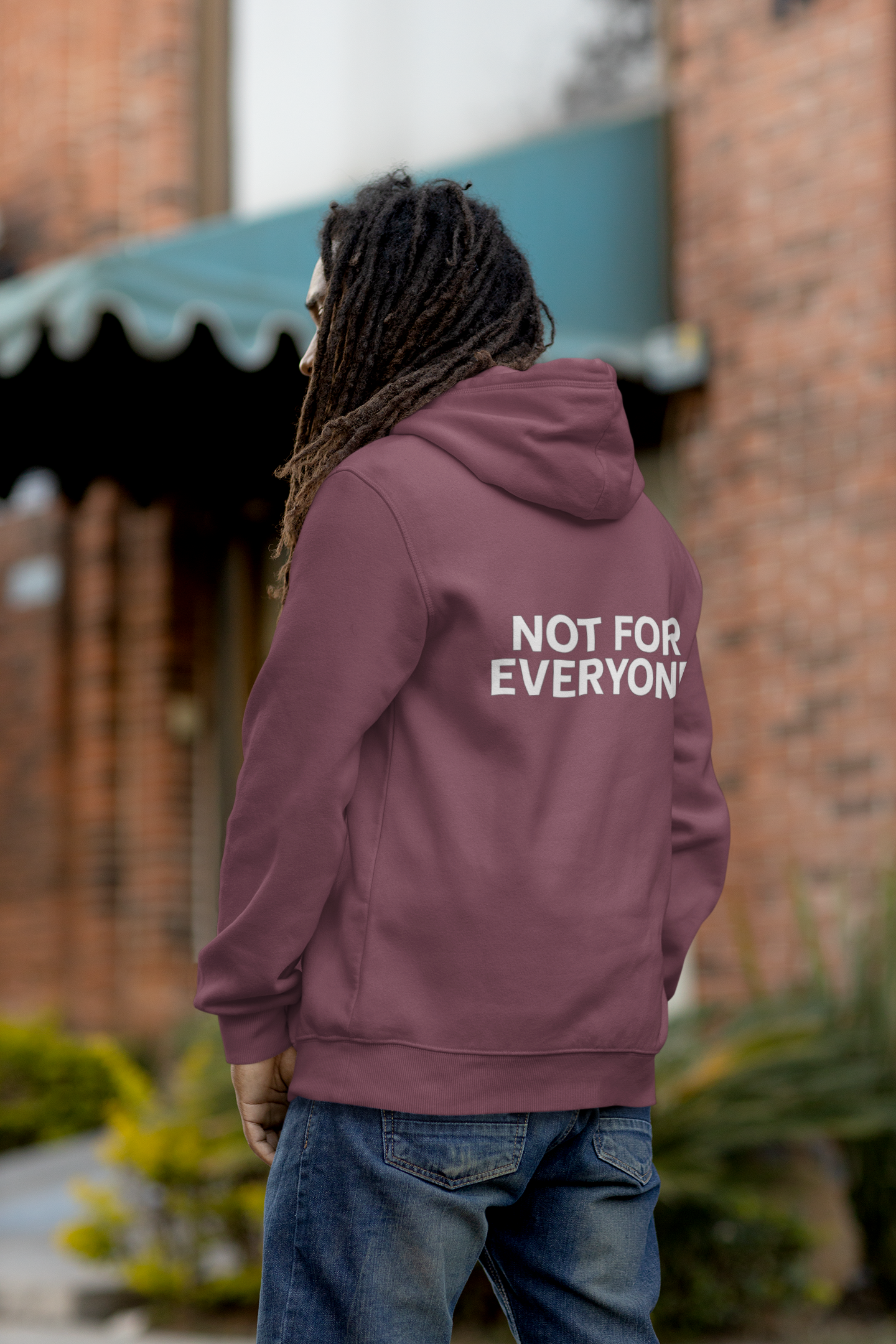 Built Different Hoodie - "Built Different. Not For Everyone" Motivational Gym Hoodie