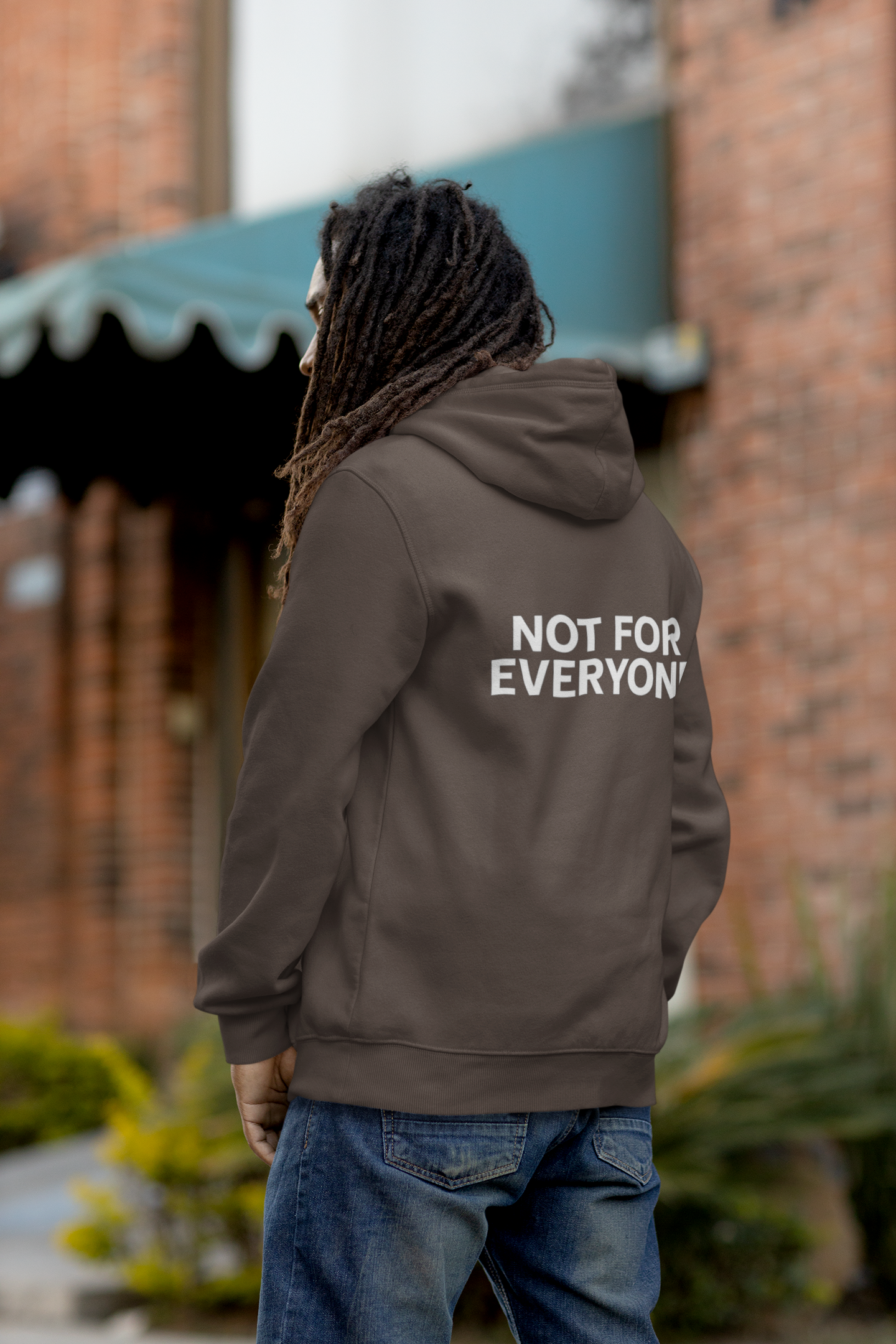Built Different Hoodie - "Built Different. Not For Everyone" Motivational Gym Hoodie