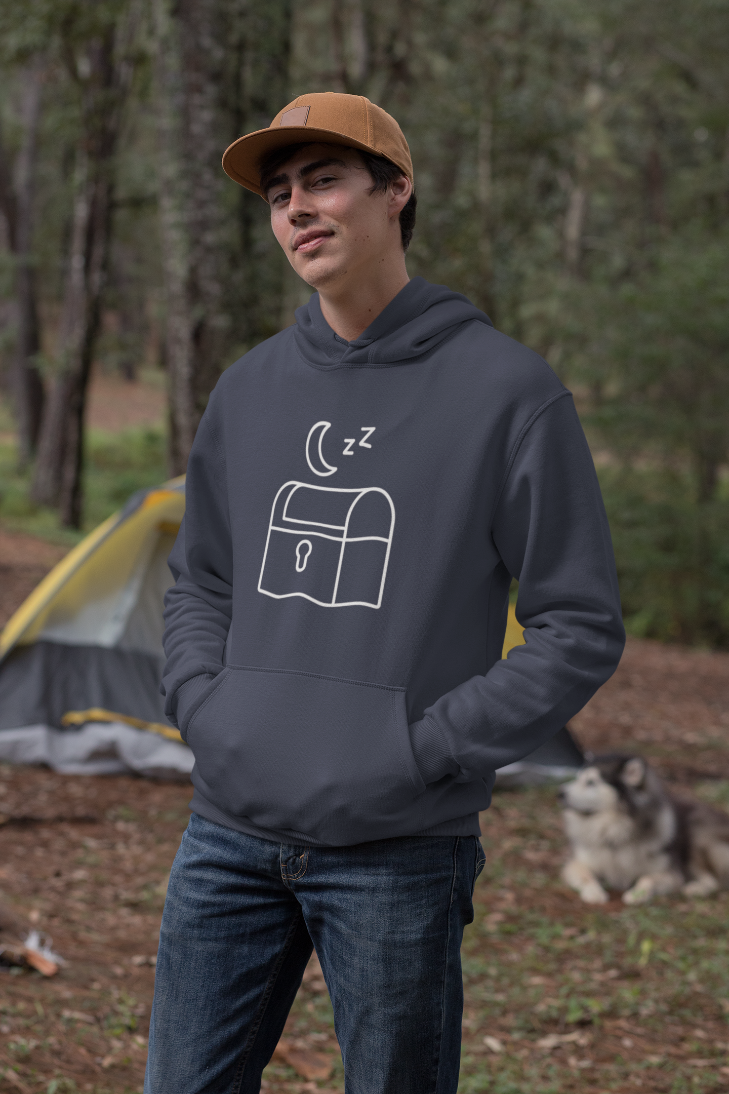 Hoodie — Scroll Sleep Repeat Graphic Pullover