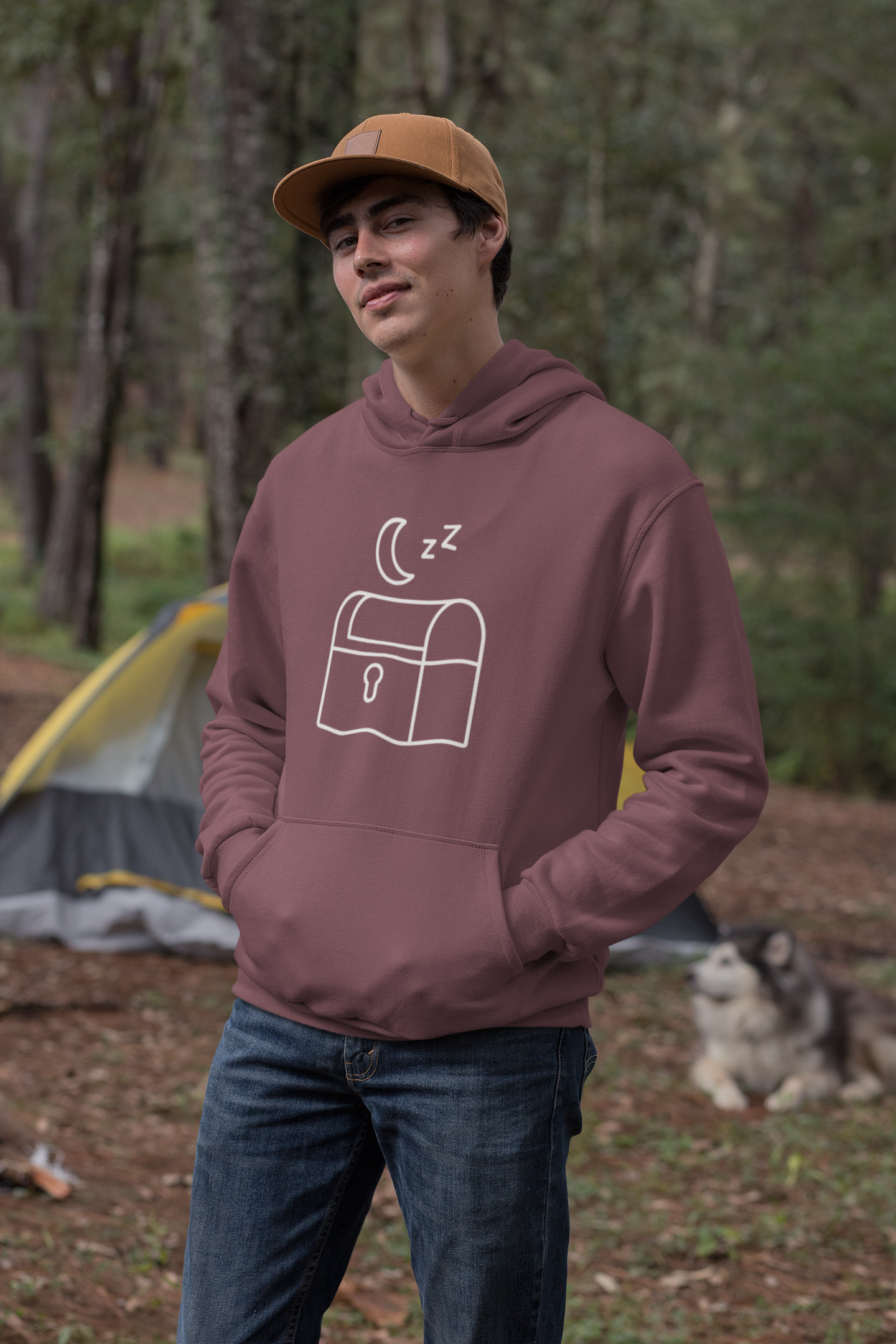 Hoodie — Scroll Sleep Repeat Graphic Pullover