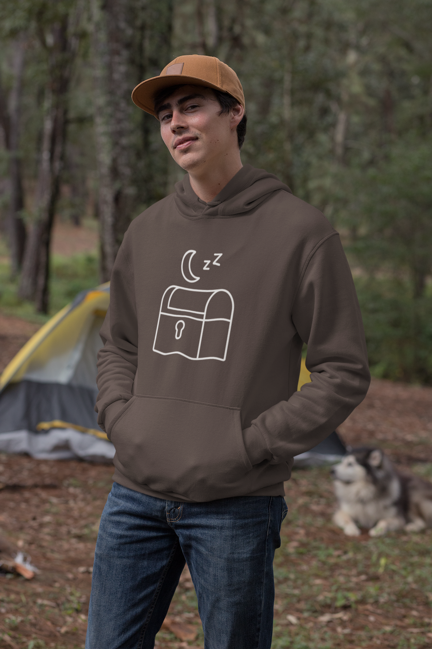 Hoodie — Scroll Sleep Repeat Graphic Pullover