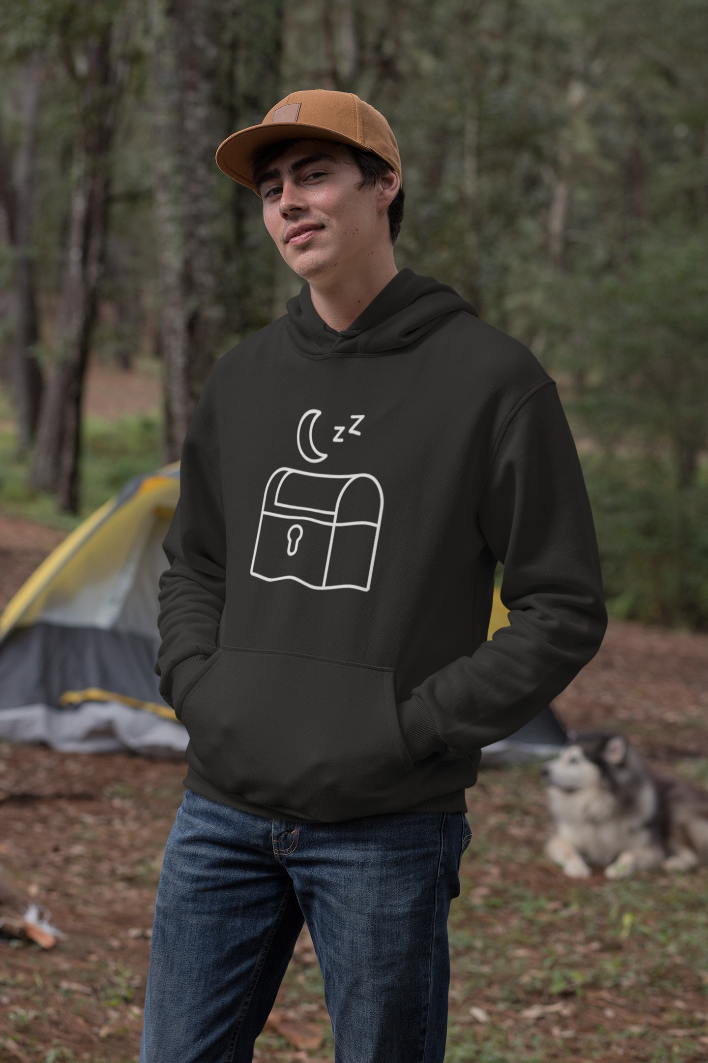 Hoodie — Scroll Sleep Repeat Graphic Pullover